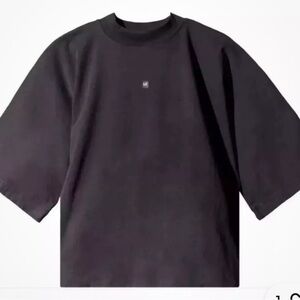 New Black Oversized T-Shirt YZY Kanye West collaboration with Gap NWT